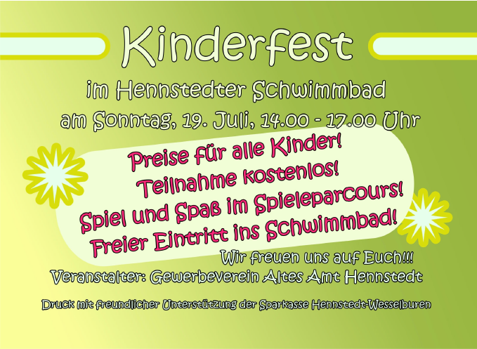 Kinderfest 2015 - Impressionen