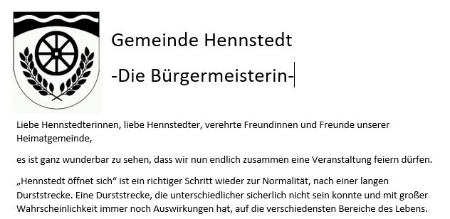 Grußworte von Anne Riecke