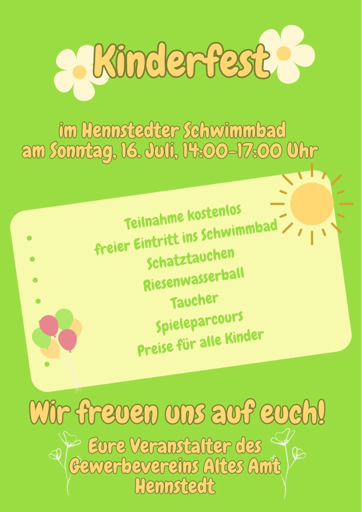 Kinderfest am 16.07.2023